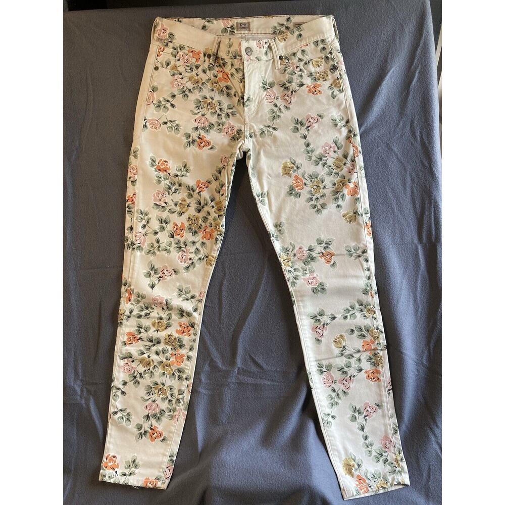 Women’s Citizens Of Humanity Mandy Pants Floral Pants Trousers USA Made 29”
